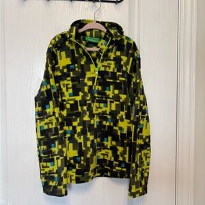 Kids' Pixel Pattern Long Sleeve Shirt